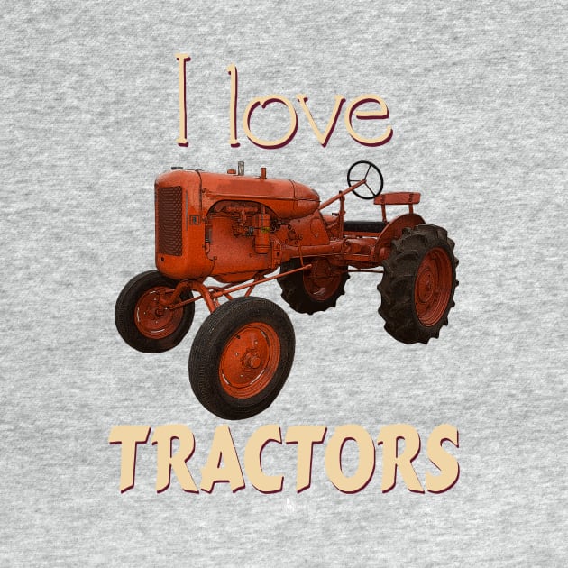 I Love Tractors Allis Chalmers by seadogprints